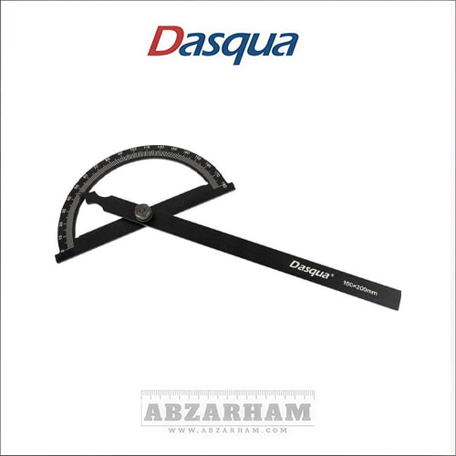 زاویه‌سنج فلزی داسکوا 180 درجه مدل 0005-1804